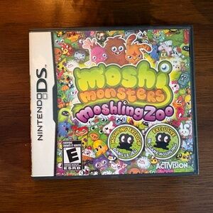Nintendo DS Moshi Monsters Moshling Zoo Game